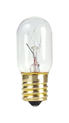 15W T7 Incandescent Clear E17 (Intermediate) Base, 120 Volt, Card