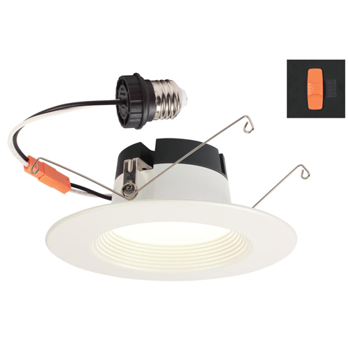 11W Color Choice Recessed LED Downlight 5-6 in. Dimmable 2700K, 3000K, 3500K, 4000K, 5000K E26 (Medium) Base, 120 Volt, Box