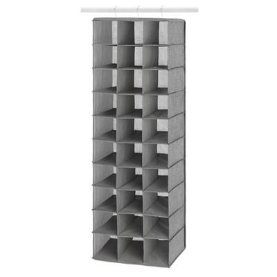 Hanging Shoe Shelves Gray