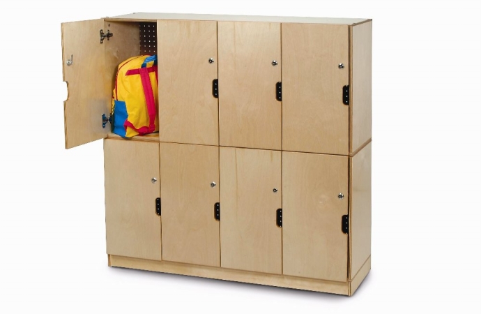 Four Section Locking Backpack Storage