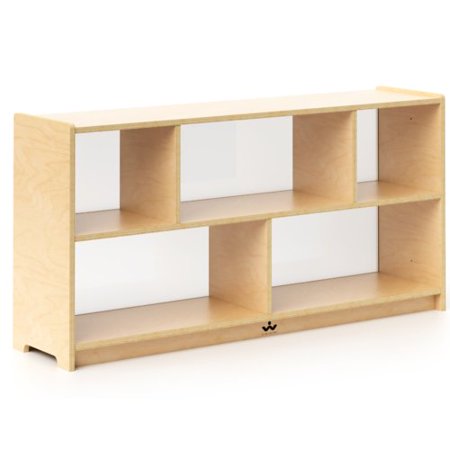 Acrylic Back Storage Cabinet 24H