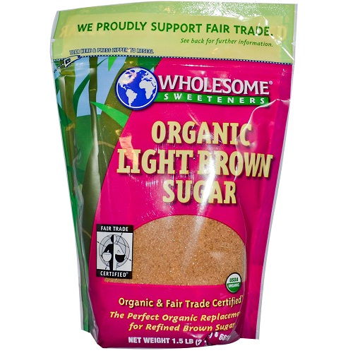 Wholesome Sweetners Light Brown Sugar ( 6x24 Oz)