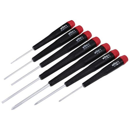 7 PIECE PRECISION SLOTTED AND PHILLIPS SCREWDRIVER SET
