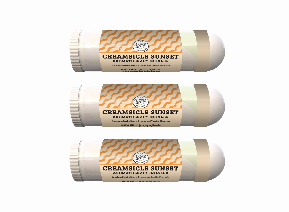 Aromatherapy Inhalers - Creamsicle Sunset Inhaler