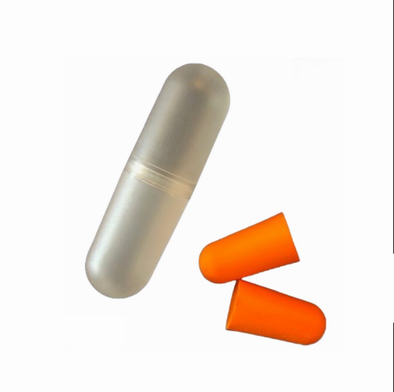 Earplugs with snap case - 12 Pack