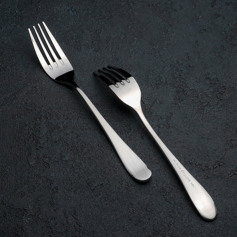 ( Set of 24 ) DINNER FORK 8" | 20 CM WHITE BOX PACKING