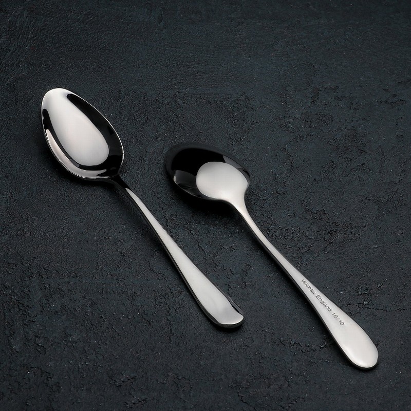 ( Set of 24 ) DINNER SPOON 8" | 21 CM WHITE BOX PACKING