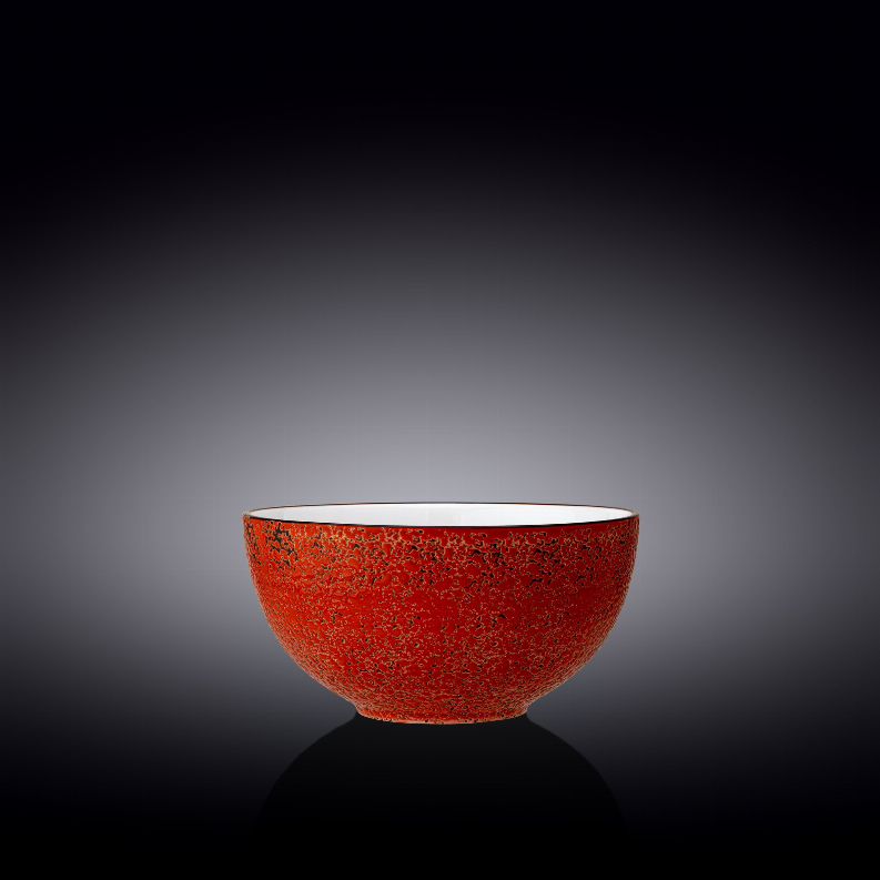 ( Set of 3 ) BOWL - 6.5" | 16.5 CM 34 FL OZ | 1000 ML Red