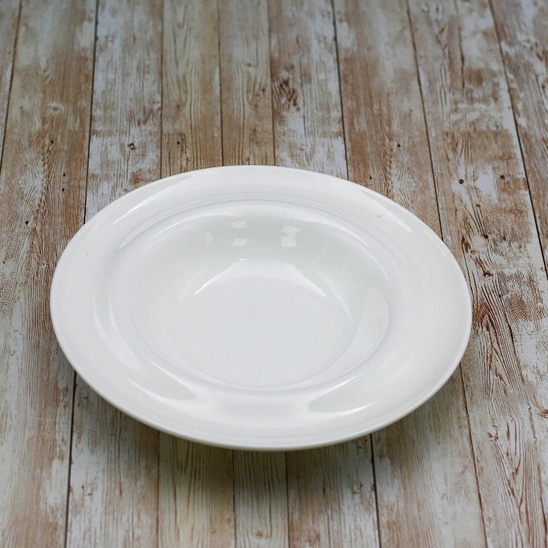 ( Set of 3 ) DEEP PLATE 10" | 25.5 CM 14 FL OZ | 400 ML