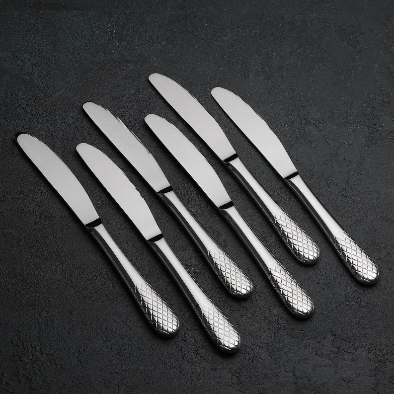 DINNER KNIFE 8.5" | 22 CM SET OF 6  IN GIFT BOX