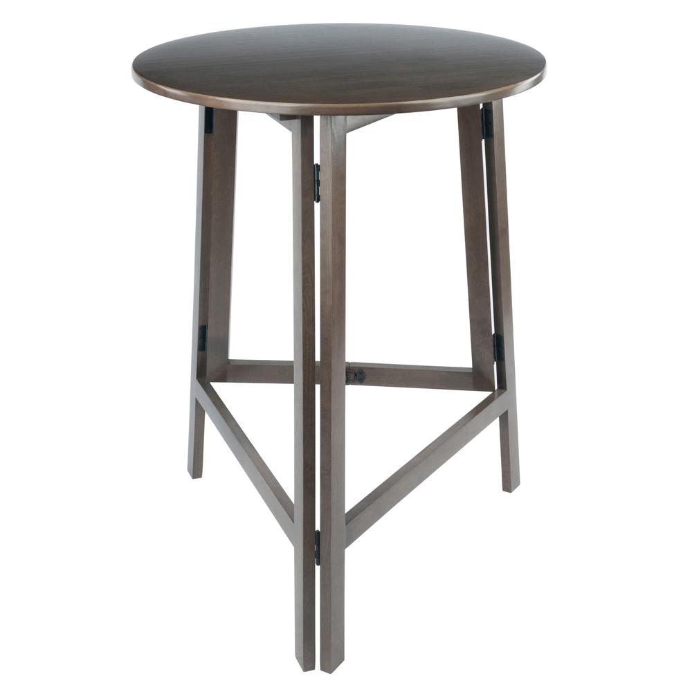 Torrence High Round Table, Oyster Gray