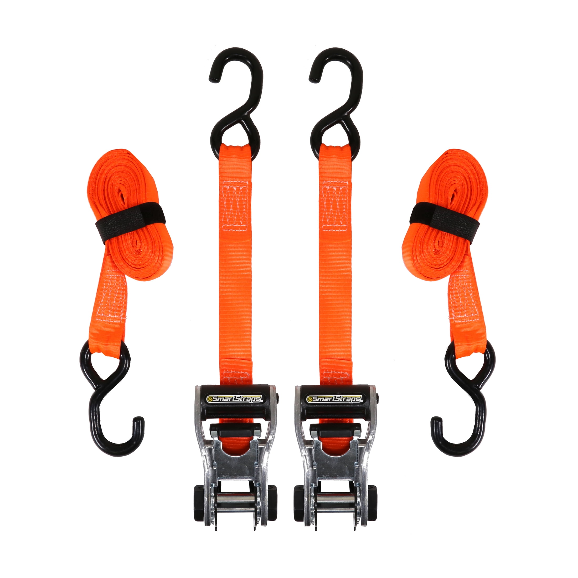 10FT 3000LB RATCHETX RATCHET TIE DOWN 2 PK ORANGE