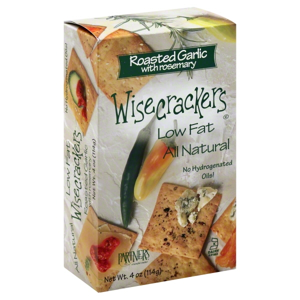 Wisecrackers Gar Rosemary Bite Size (6x4OZ )