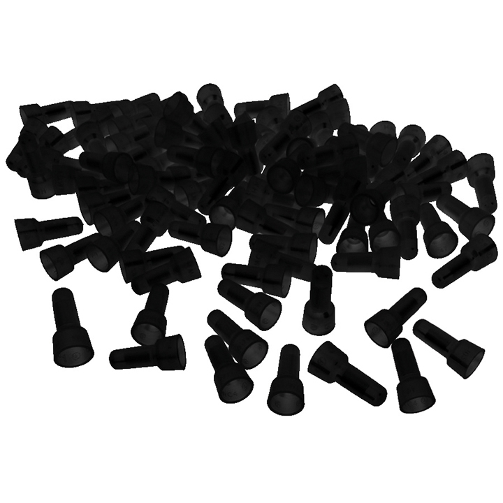 Crimp Caps 14-16Ga.  Xscorpion 1000 Pcs Black