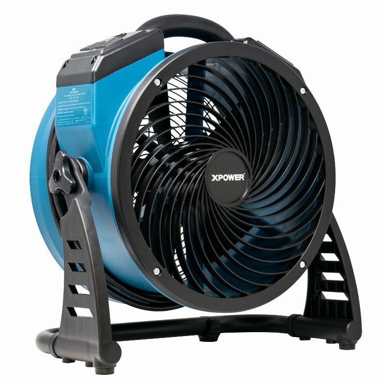 XPOWER 1560 CFM Variable Speed Pro 13" Brushless DC Motor Air Circulator Utility Fan