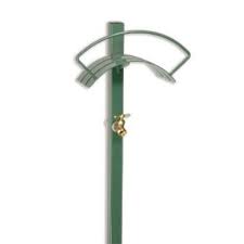 Yard Butler IHCF3 Hose Hanger Free Standing With Faucet