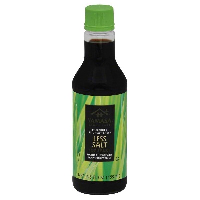 Yamasa Soy Sauce Low Salt (12x15.5OZ )