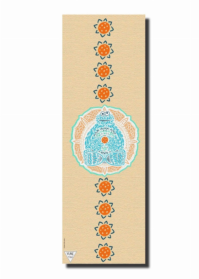 Sesame Street x Yune Yoga Mat - Cookie MonsterNamaste