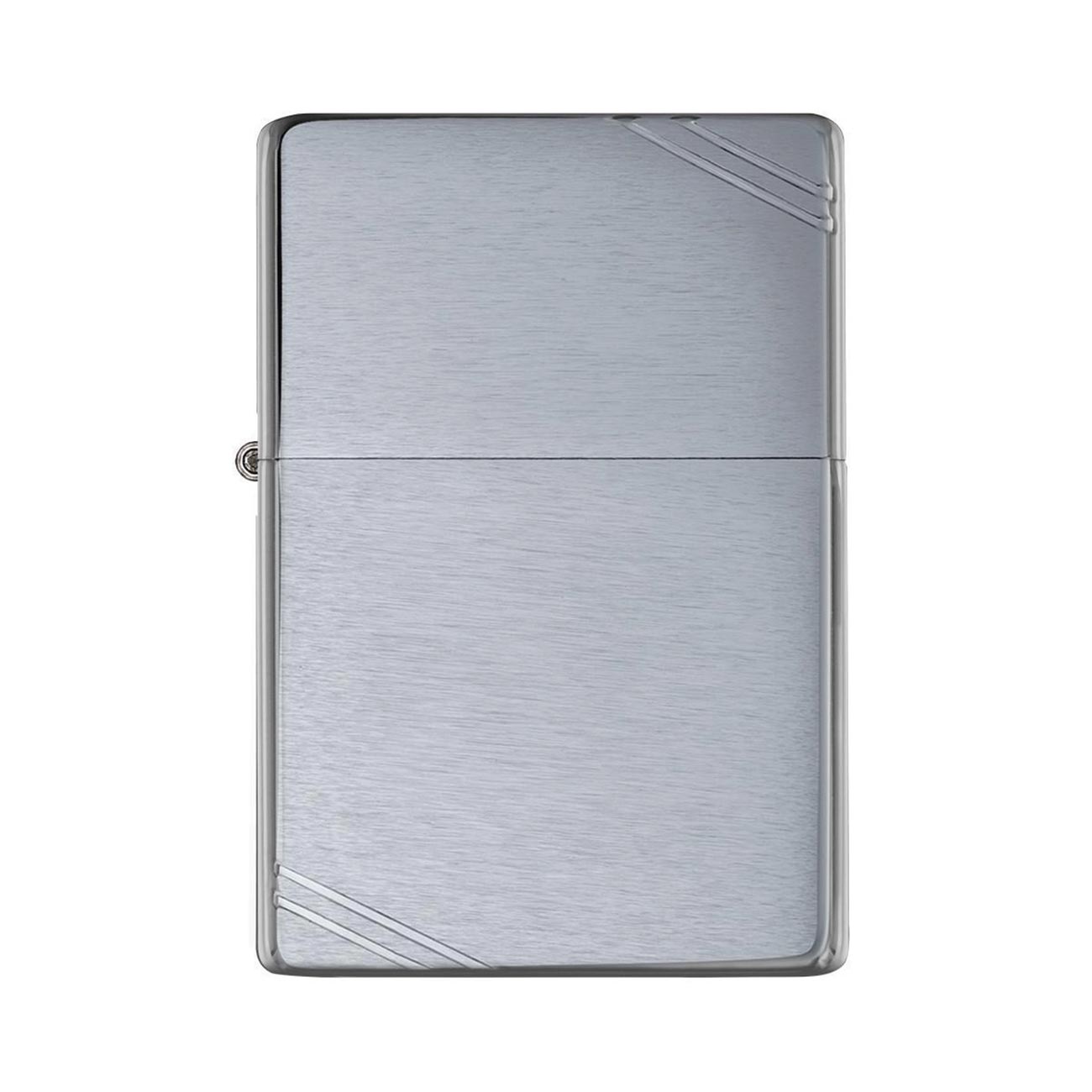 Zippo Windproof Lighter Vintage Brushed Chrome