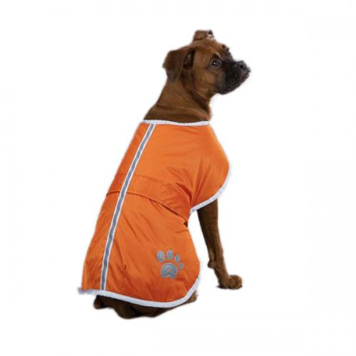 Zack & Zoey Nor'Easter Blanket Coat - Small Orange