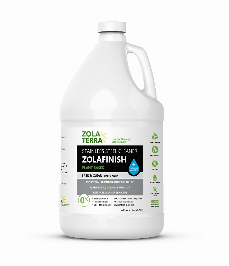 ZolaFinish Stainless Steel Cleaner HS