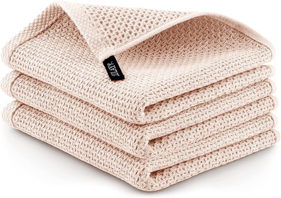 Waffle Weave Kitchen Towels BG