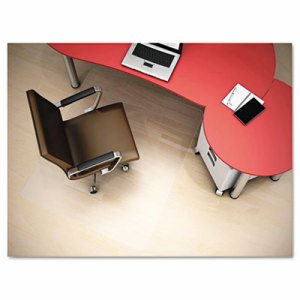 Deflecto Polycarbonate Chairmat for Hard Floors - Hard Floor - 53" Length x 45" Width - Rectangle - Polycarbonate - Clear