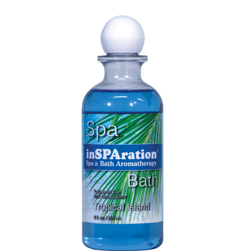 Fragrance, Insparation Liquid, Tropical Island, 9oz Bottle