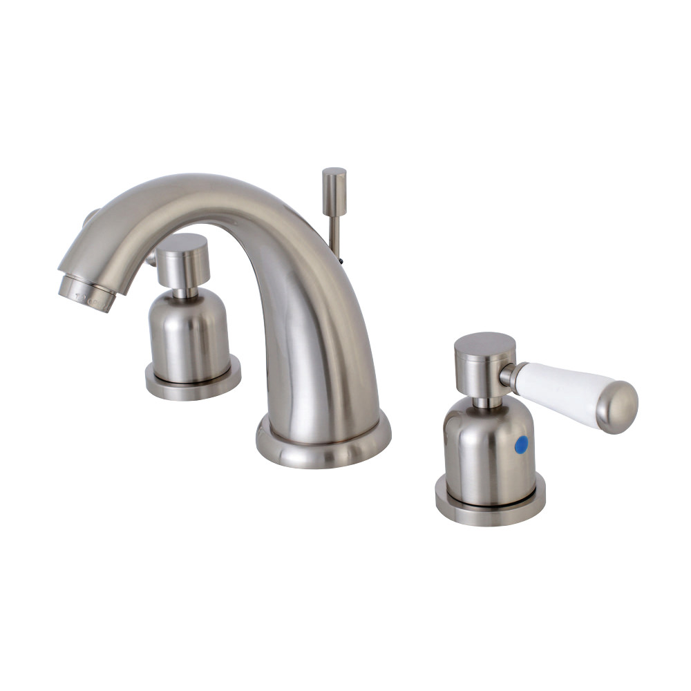 Kingston Brass KB8988DPL 8 in. Widespread Bathroom Faucet, Brushed Nickel