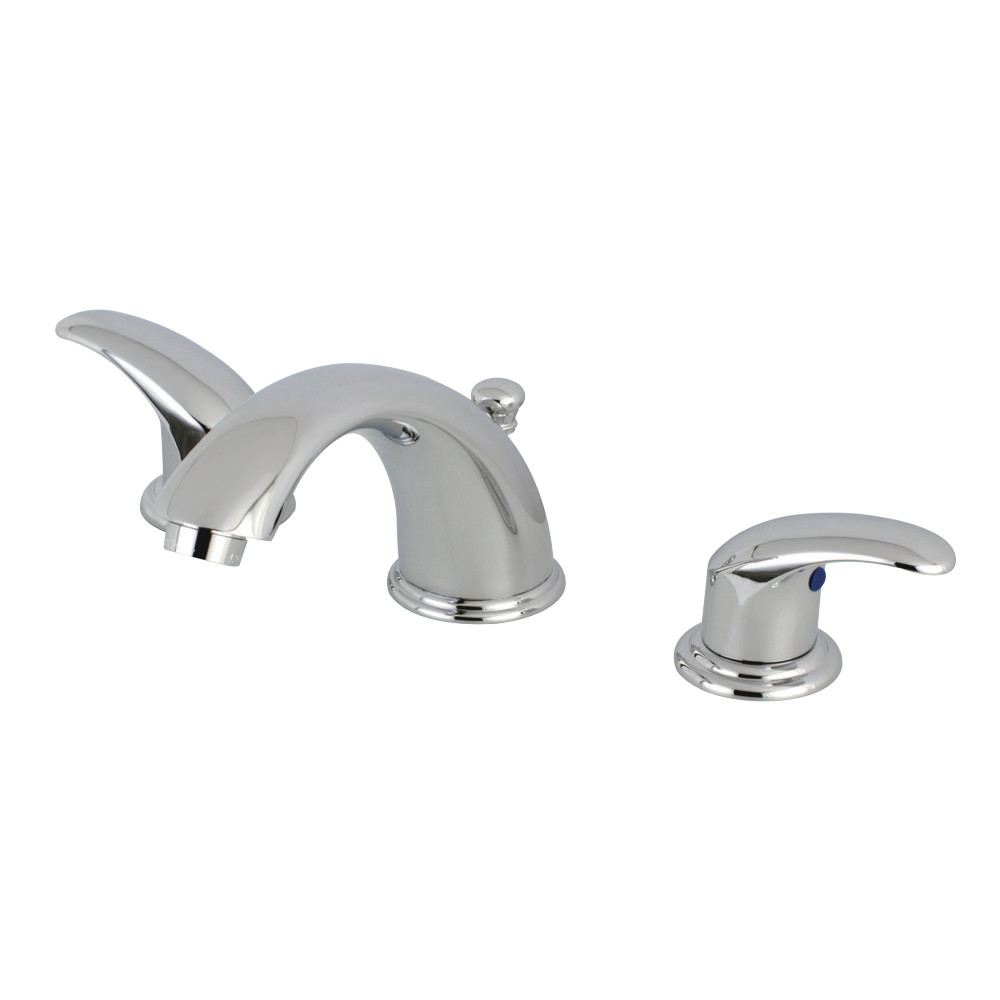 Kingston Brass KB961LL Widespread Bathroom Faucet, Polished Chrome