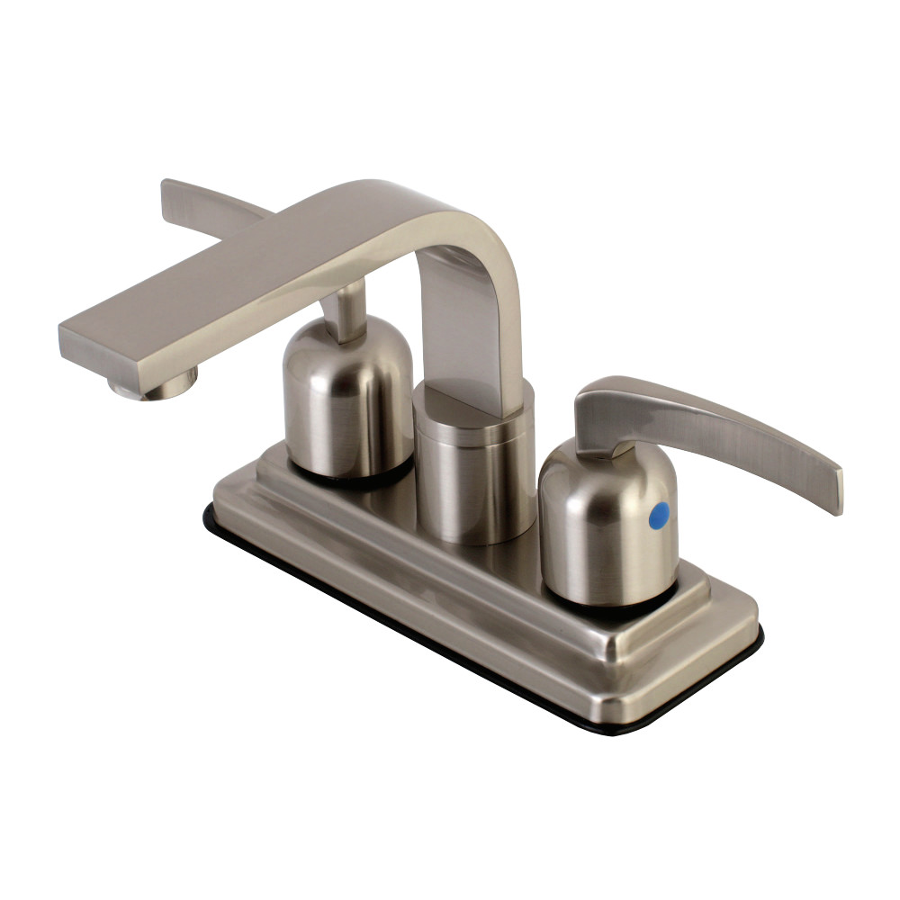 Kingston Brass KB8468EFL Centurion 4-Inch Centerset Bathroom Faucet, Brushed Nickel