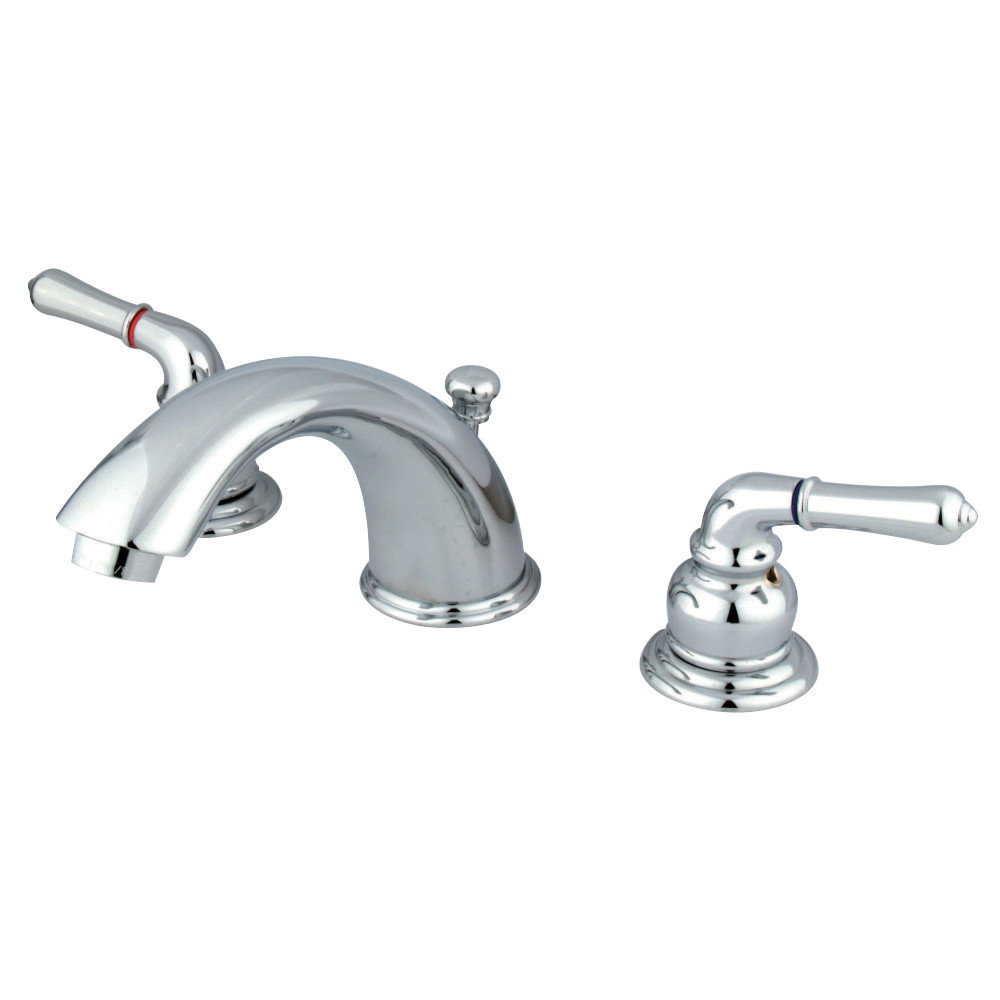 Kingston Brass KB961B Widespread Bathroom Faucet, Polished Chrome