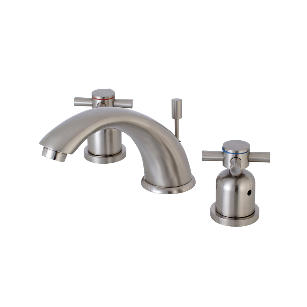 Kingston Brass KB8968DX 8 in. Widespread Bathroom Faucet, Brushed Nickel