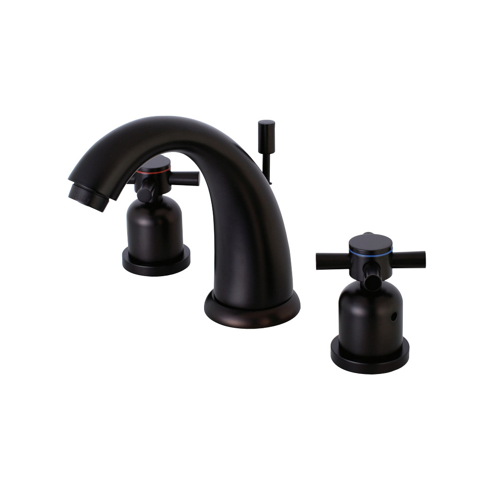 Kingston Brass KB8985DX 8 in. Widespread Bathroom Faucet, Oil Rubbed Bronze