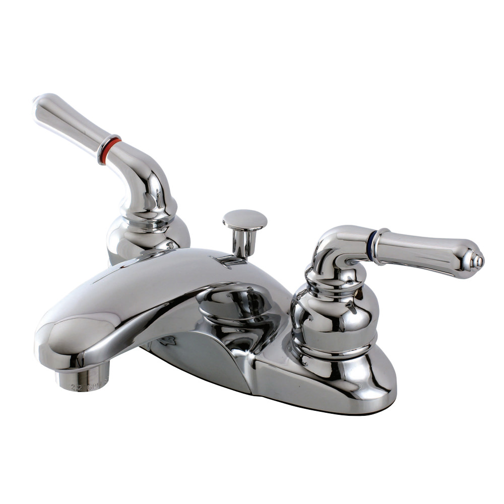 Kingston Brass FB621 4 in. Centerset Bathroom Faucet, Polished Chrome