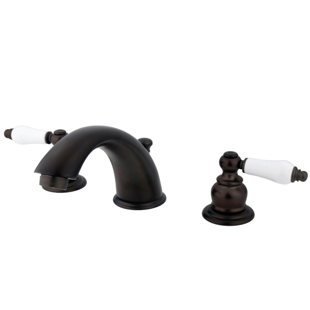 Kingston Brass KB975B Widespread Bathroom Faucet, Oil Rubbed Bronze