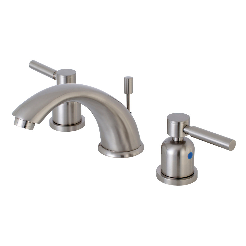 Kingston Brass KB8968DL 8 in. Widespread Bathroom Faucet, Brushed Nickel