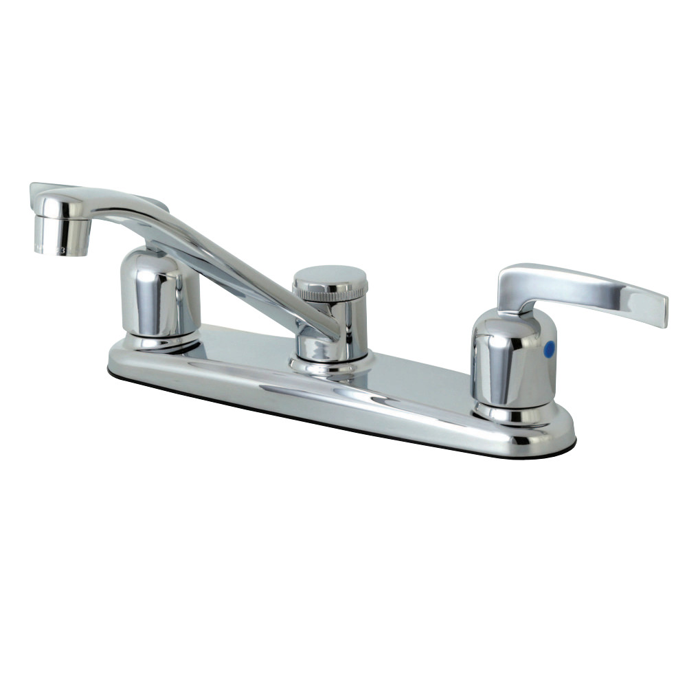 Kingston Brass FB111EFL Centurion 8-Inch Centerset Kitchen Faucet, Polished Chrome