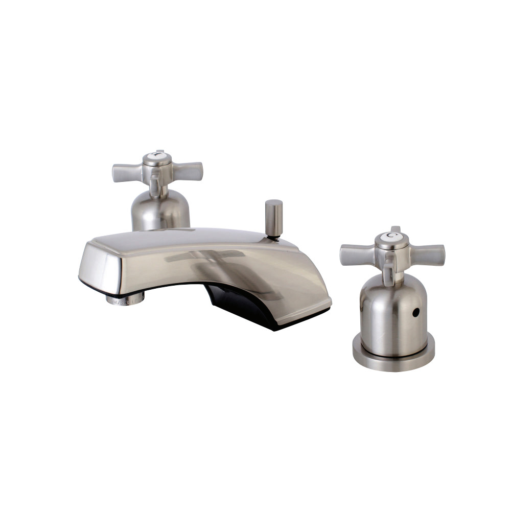 Kingston Brass KB8928ZX 8 in. Widespread Bathroom Faucet, Brushed Nickel