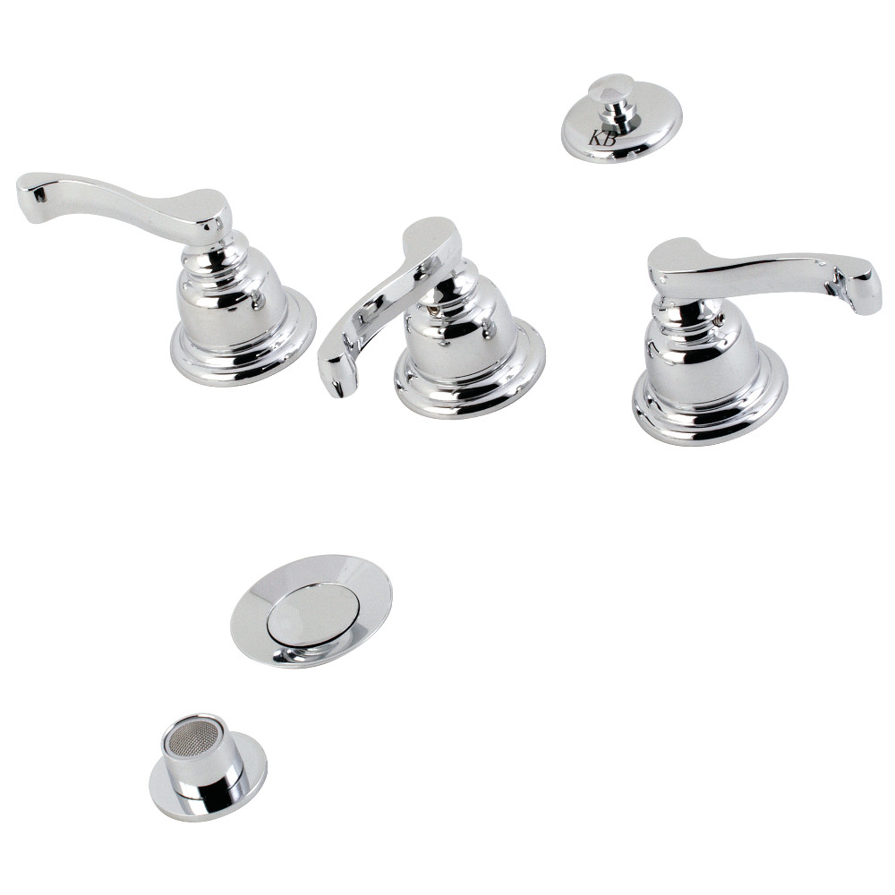 Kingston Brass KB321FL Bidet Faucet, Polished Chrome