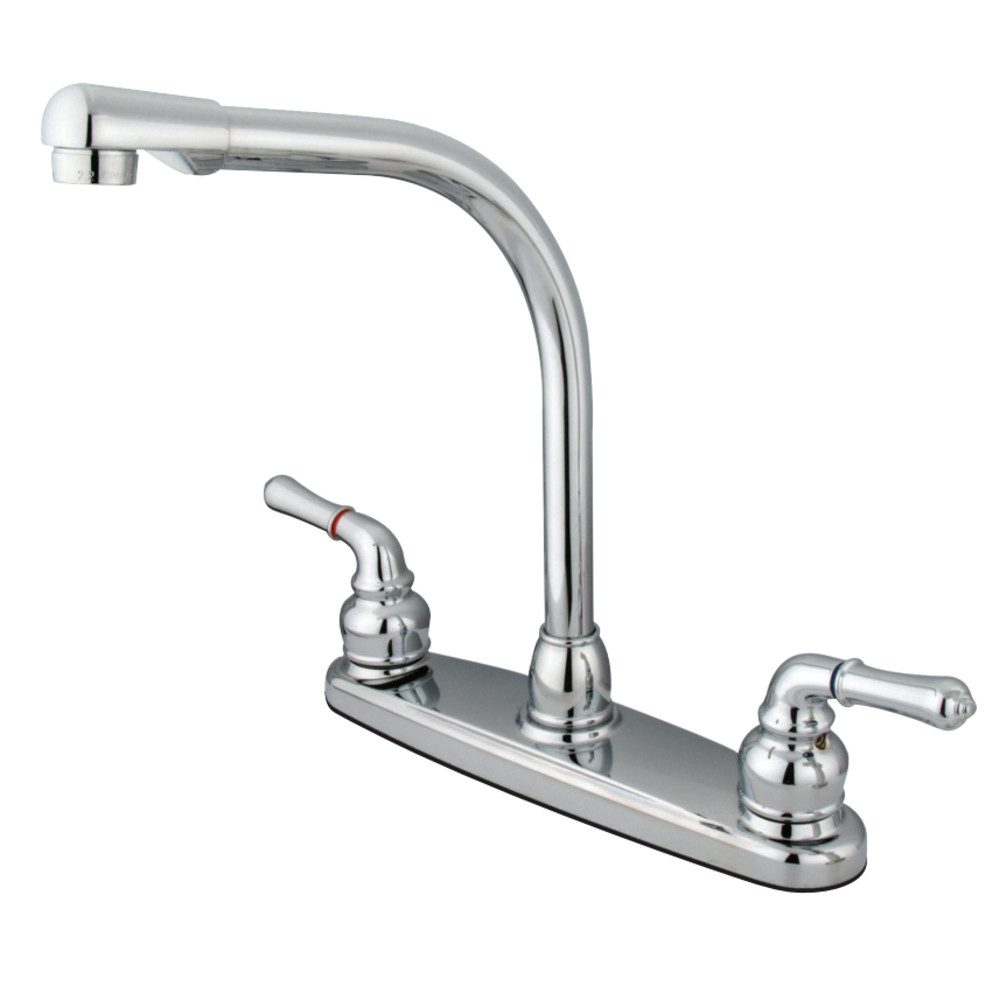 Kingston Brass KB750 Magellan Centerset Kitchen Faucet, Polished Chrome