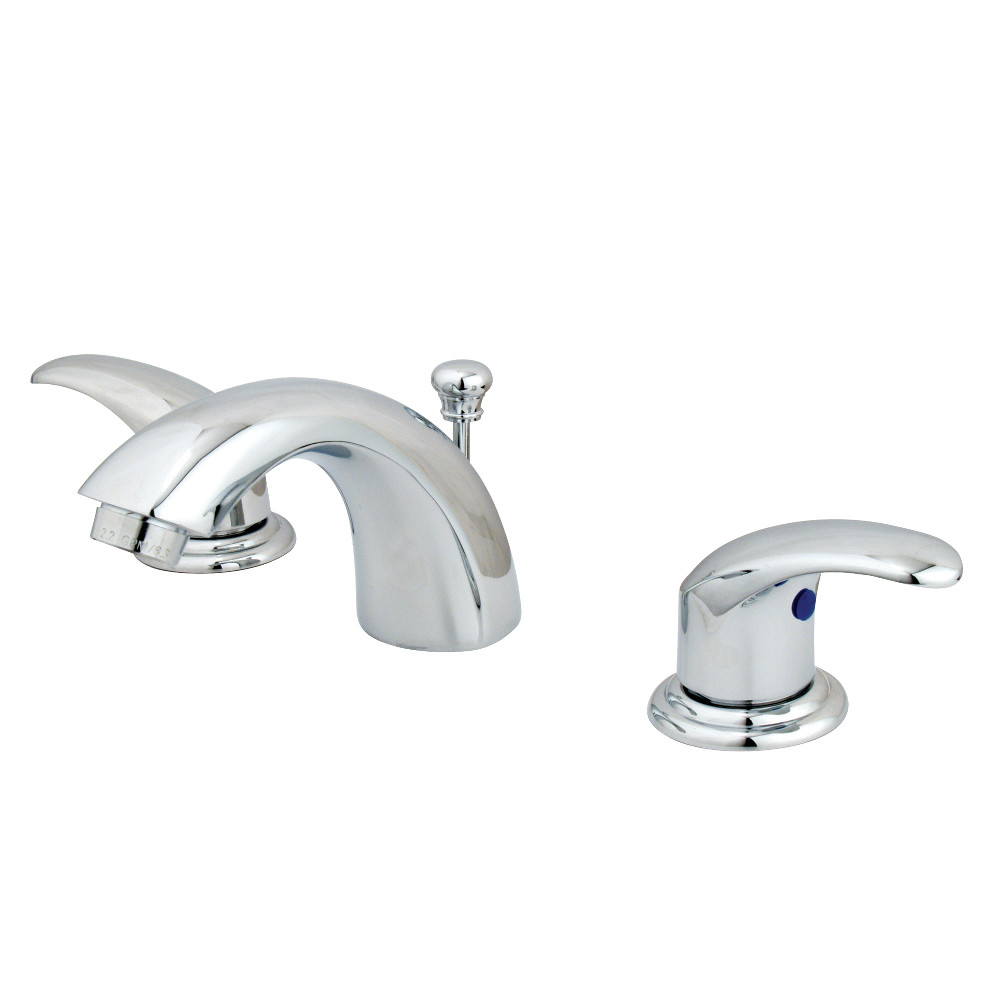 Kingston Brass KB951LL Mini-Widespread Bathroom Faucet, Polished Chrome