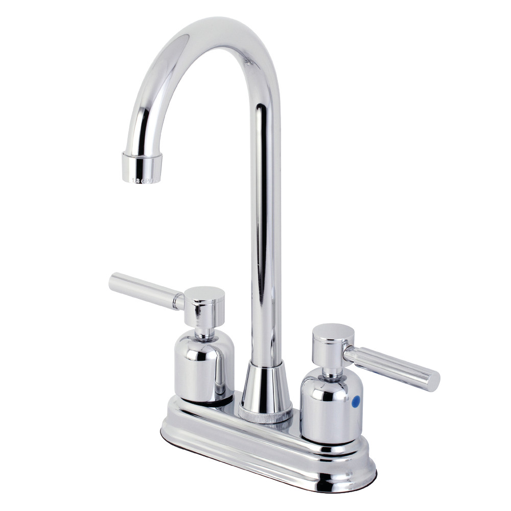 Kingston Brass KB8491DL Concord Bar Faucet, Polished Chrome