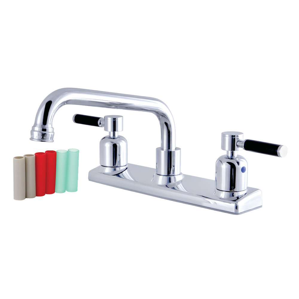 Kingston Brass FB2131DKL Kaiser 8-Inch Centerset Kitchen Faucet, Polished Chrome