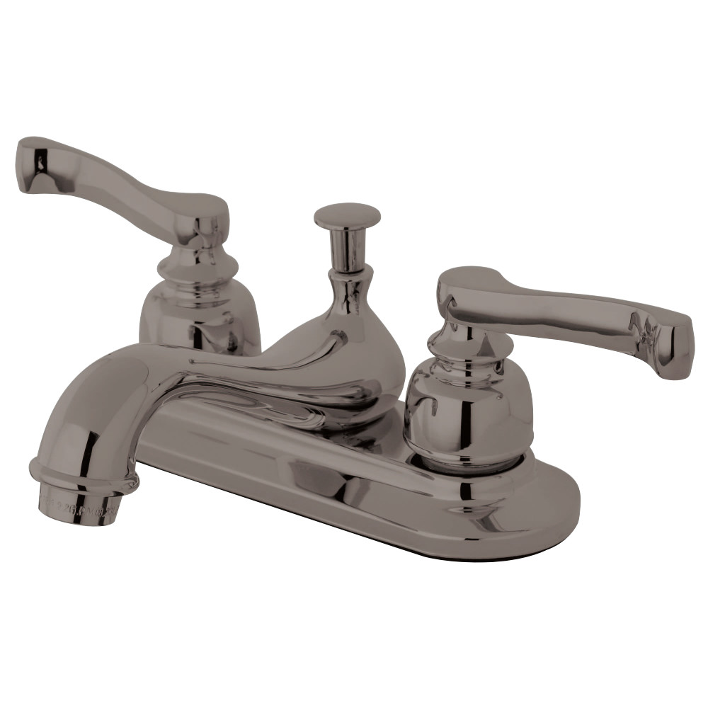 Kingston Brass KB8608 4 in. Centerset Bathroom Faucet, Brushed Nickel