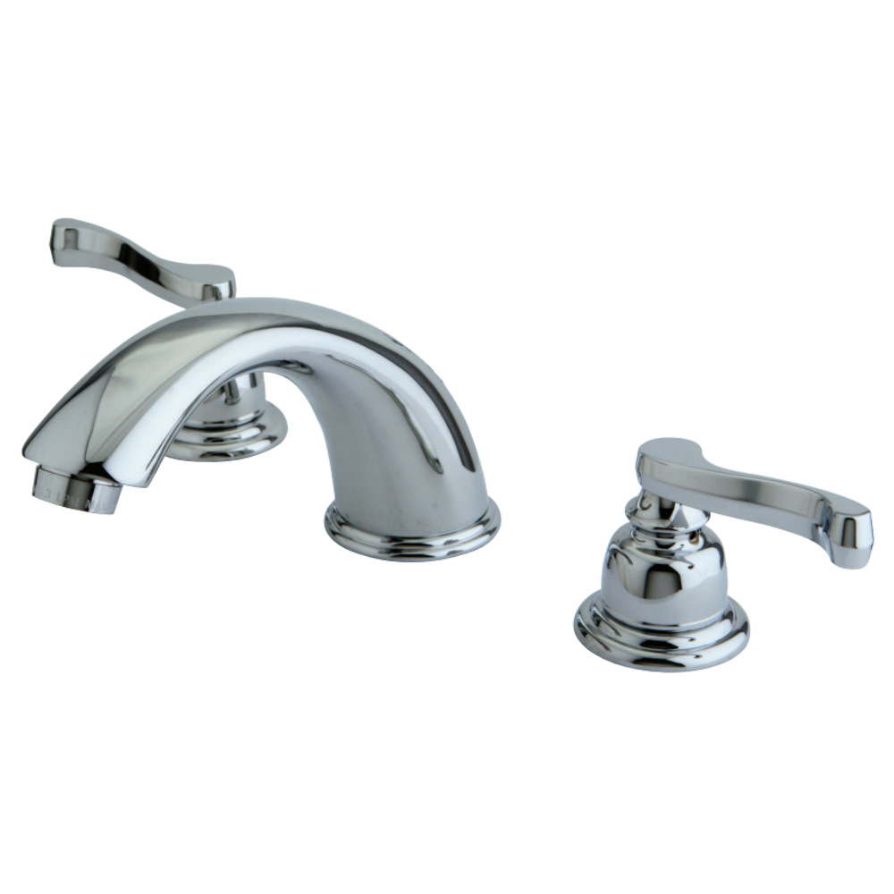 Kingston Brass KB8961FL 8 in. Widespread Bathroom Faucet, Polished Chrome