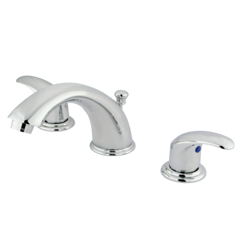 Kingston Brass KB6961LL 8 in. Widespread Bathroom Faucet, Polished Chrome