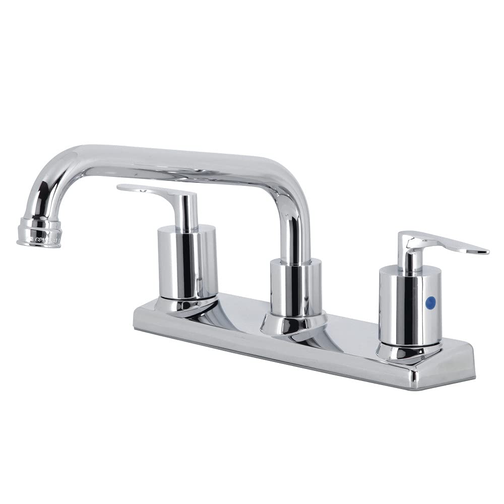 Kingston Brass FB2131SVL Serena Centerset Kitchen Faucet, Polished Chrome