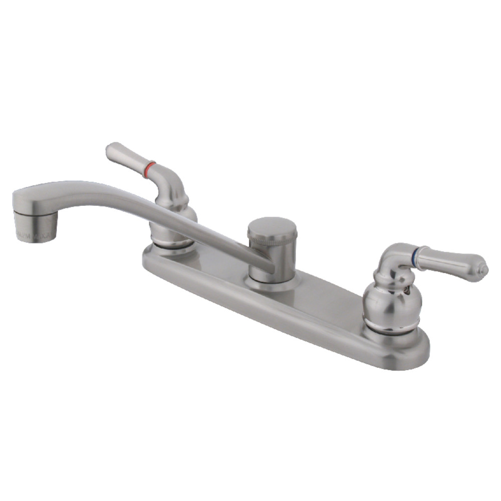 Kingston Brass KB271SN Magellan 8-Inch Centerset Kitchen Faucet, Brushed Nickel