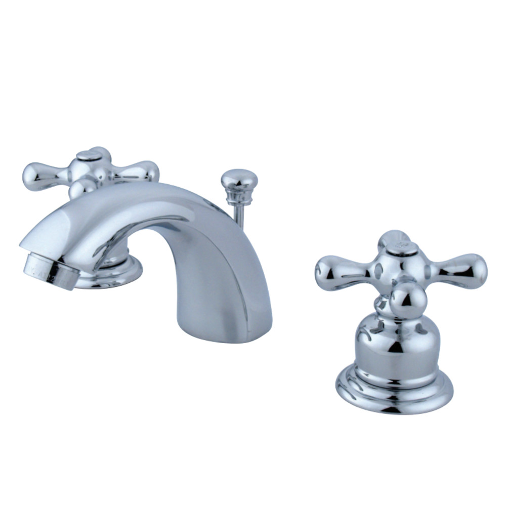 Kingston Brass KB941AX Victorian Mini-Widespread Bathroom Faucet, Polished Chrome